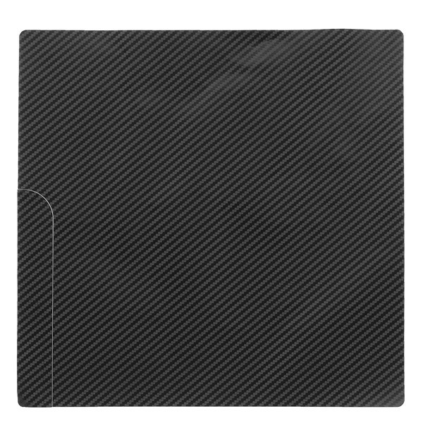 Schwarzer Carbon-Faser-Haut-Aufkleber-Schutz 1 Konsole + 2 Steuerpult für PS3 dünn
