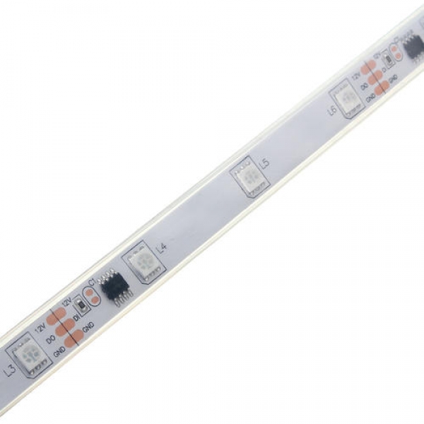5M SMD5050 RGB Traumfarbe 6803 IC wasserdichte IP67 LED flexible Streifen Licht Lampe DC12V