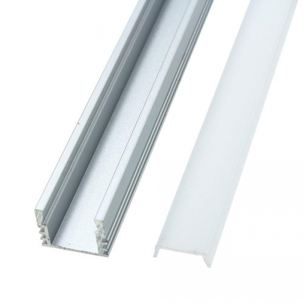 30 / 50CM XH-U3 U-Stil Aluminium-Kanal-Halter für LED-Streifen Licht Bar Unter Schrank Lampe Beleuchtung