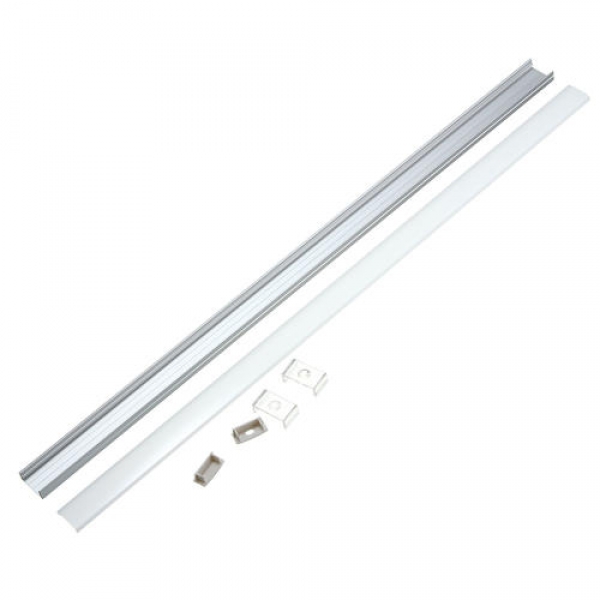 30 / 50CM XH-U5 U-Art Aluminiumkanal-Halter für LED-Streifen-Licht-Stab unter Kabinett-Lampen-Beleuchtung