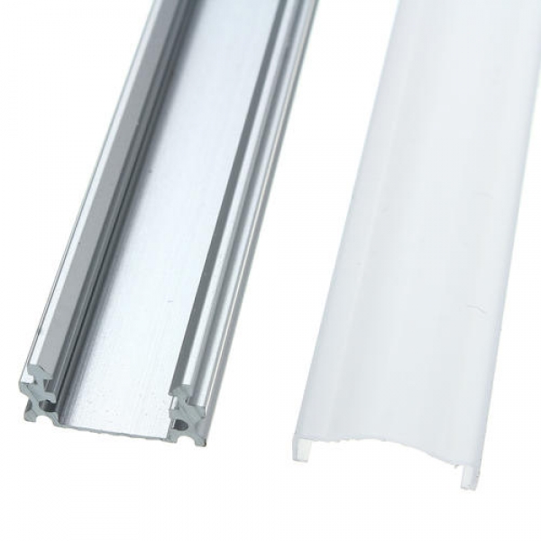 30 / 50CM XH-009 U-Stil Aluminium-Kanal-Halter für LED-Streifen Licht Bar Unter Schrank Lampe Beleuchtung