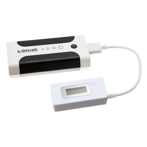 LCD USB Daniu Mini-USB-Ladegerät Spannungs- und Strdiemmessung Tester rivedietdieri