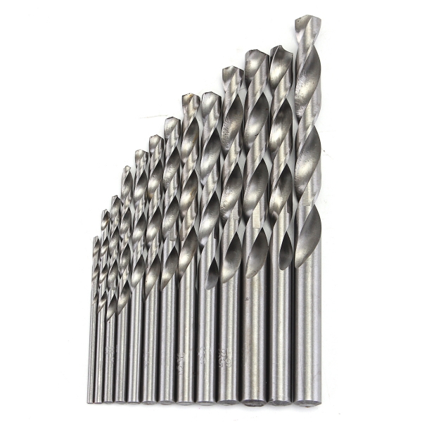 38pcs 1-13mm HSS-Spiralbohrer-Satz mit Fall