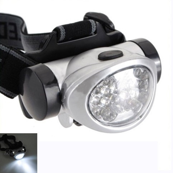 18 LED Scheinwerfer Kopf Licht Lampe Wandern Taschenlampe