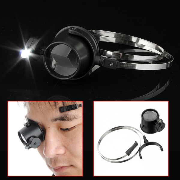 Beleuchtet 15x Lupe LED Lupen Reparatur Uhren