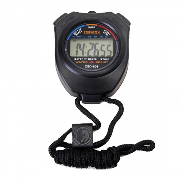 Chronograph Digital Timer Stoppuhr Zähler Armbanduhr