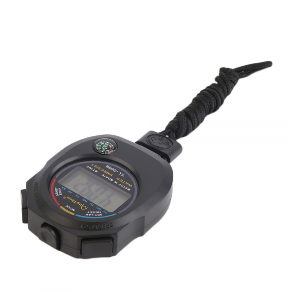 Chronograph Digital Timer Stoppuhr Zähler Armbanduhr