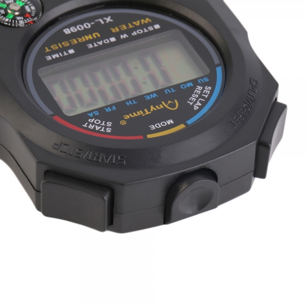 Chronograph Digital Timer Stoppuhr Zähler Armbanduhr