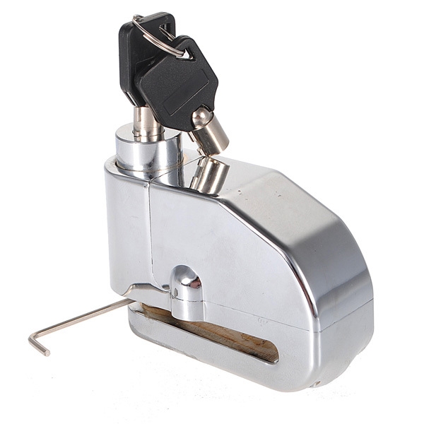 6mm Motorrad Super robuste Scheibe mit Alarm C