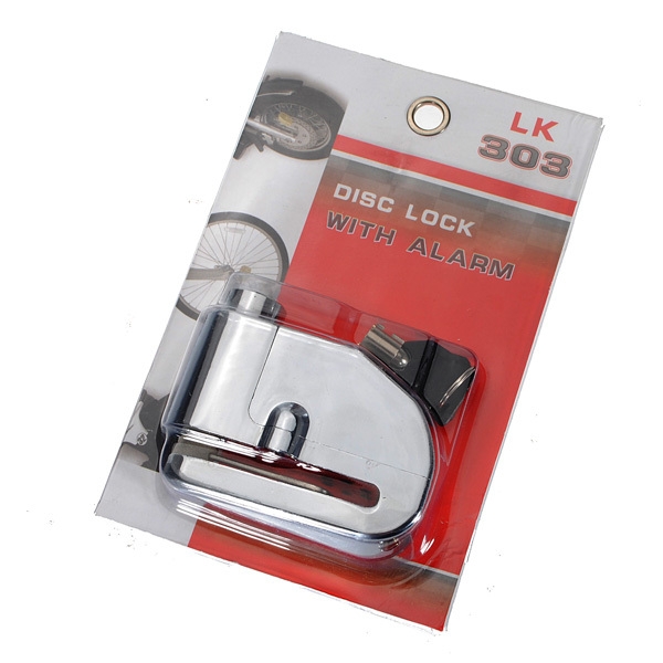 6mm Motorrad Super robuste Scheibe mit Alarm C