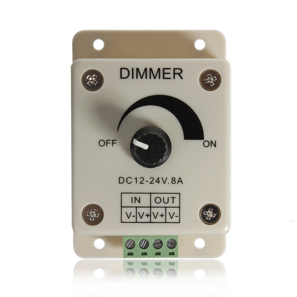 LED leichte dunklere Helligkeit regulierbarer Kontrollkontrolleur 12v 8a