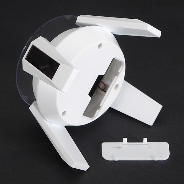 360 Grad Licht solarbetriebene Schmuck drehende Ausstellungsstand Drehplatte
