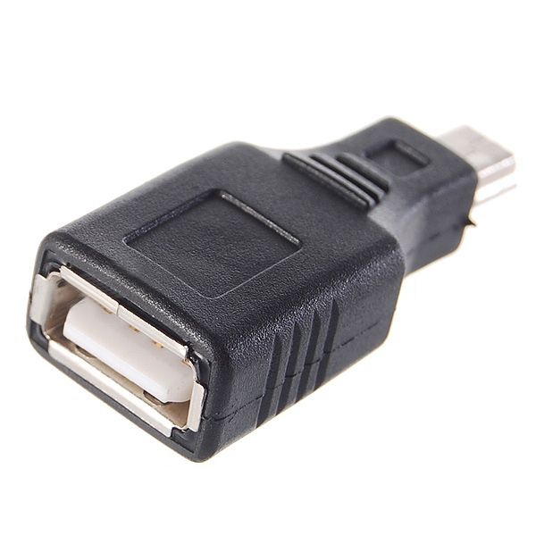 Neuer Mini -USB 5-Nadeln-Mann zu USB ein weiblicher Adapter