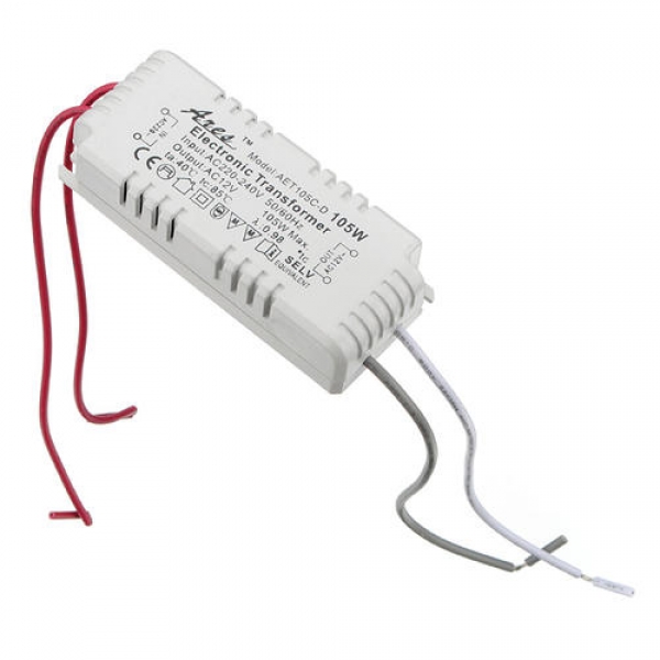 Halogenlicht LED elektronischer Trafo 105W 12V 220V-240V