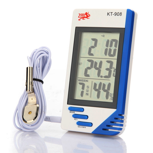 Kinoleinwand Innen- und Außentemperatur hygrometer kt-908