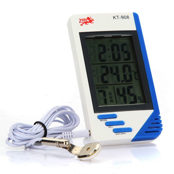 Kinoleinwand Innen- und Außentemperatur hygrometer kt-908