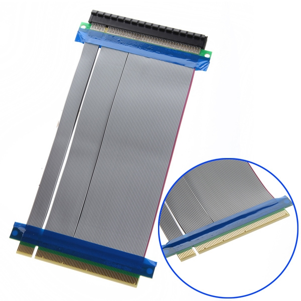 PCI-Express-PCI-E 16x Riser-Karte flexible Bandverlängerungskabel