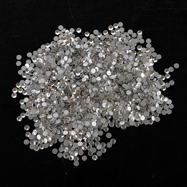 1440pcs klaren Kristall Strass Nagel Kunst spitzt Dekoration