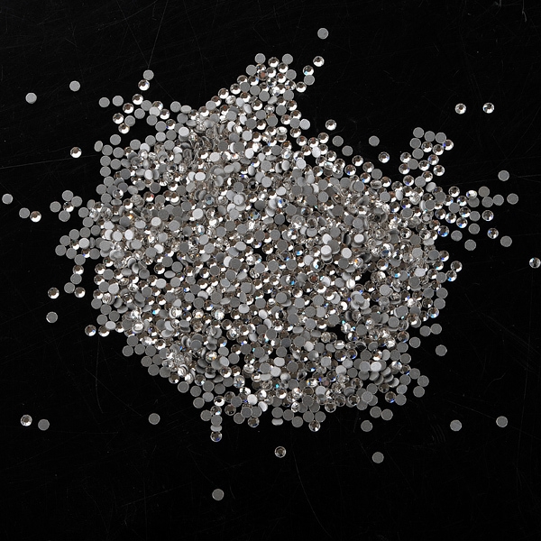 1440pcs klaren Kristall Strass Nagel Kunst spitzt Dekoration