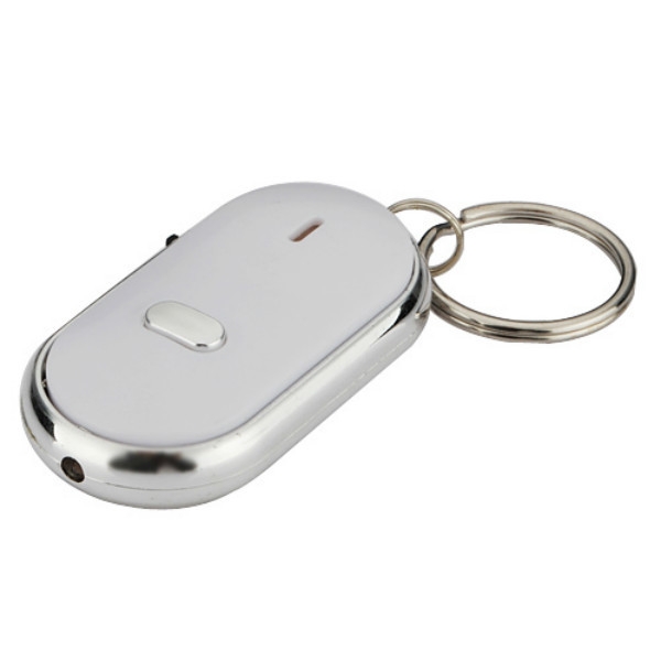Pfeifeschlüsselsucher keychain Schall LED mit Pfeife klatscht