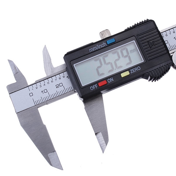 DANIU 6 Zolle 150mm elektronisches Mini Digital Messschieber Micrometer Guage Lineal