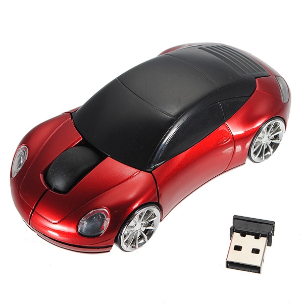 Auto USB 2.4G 1600dpi 3D optische drahtlose Maus