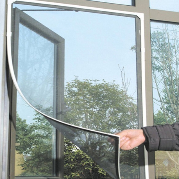 Schwarz Anti Mosquito Pest Fenster Netz Maschensieb Curtain Schutz