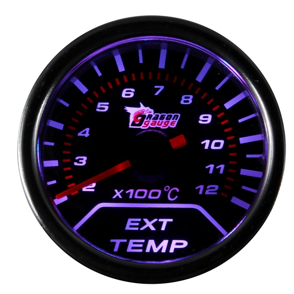 Exhaust Gas Temp Temperaturanzeige für Auto EGT 2-12 x100c O2 Sensor