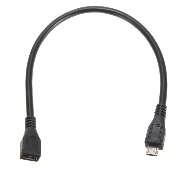 Micro USB 2.0 Typ B zum weiblichen Verlängerungs Extender Ladekabel