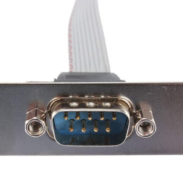 Serien 9Pin RS323 DB9 Motherboard Com Port Bandkabel Anschluss