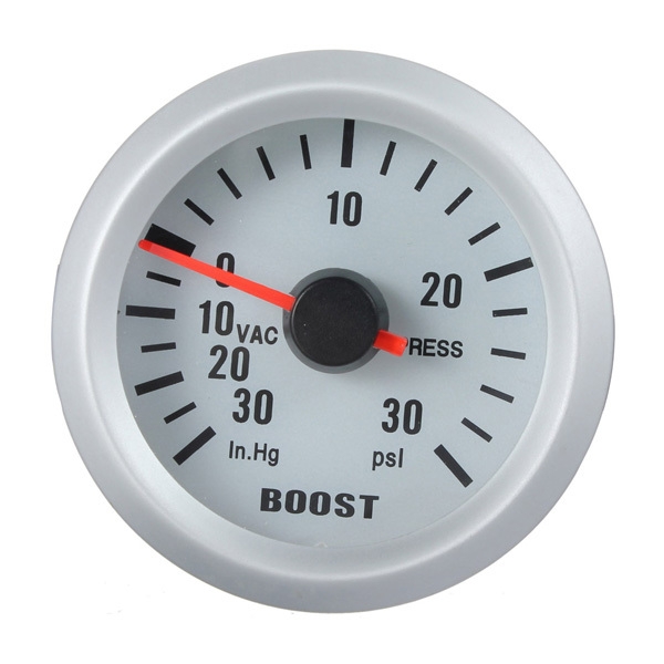 Autoauto mechanisches Zunahmenvakuum misst Autometer ultra-lite Silber