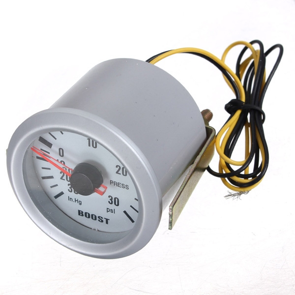 Autoauto mechanisches Zunahmenvakuum misst Autometer ultra-lite Silber
