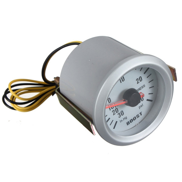 Autoauto mechanisches Zunahmenvakuum misst Autometer ultra-lite Silber
