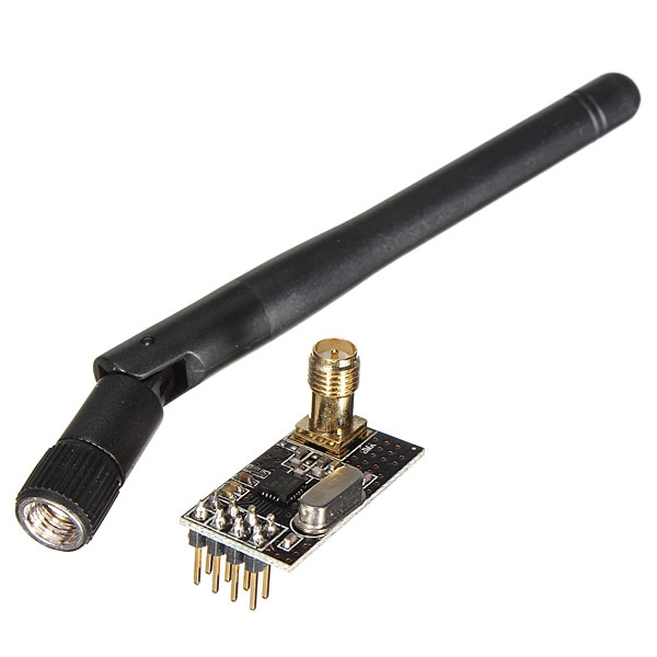 NRF24L01 Wireless Transceiver Module SMA Antenne MCU Arduino