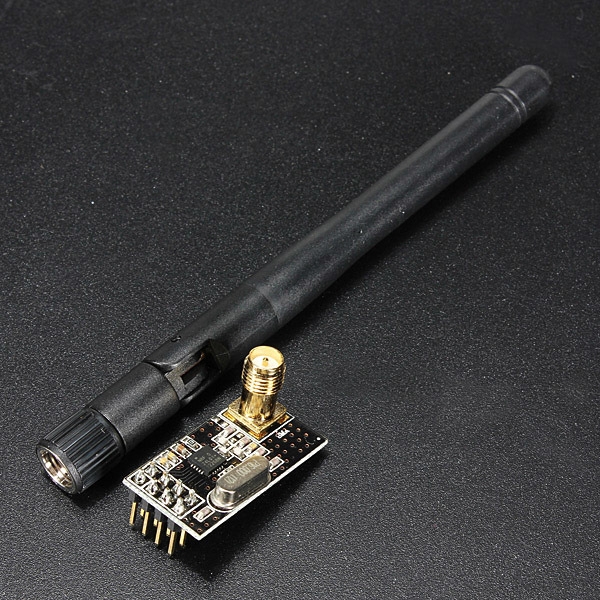 NRF24L01 Wireless Transceiver Module SMA Antenne MCU Arduino