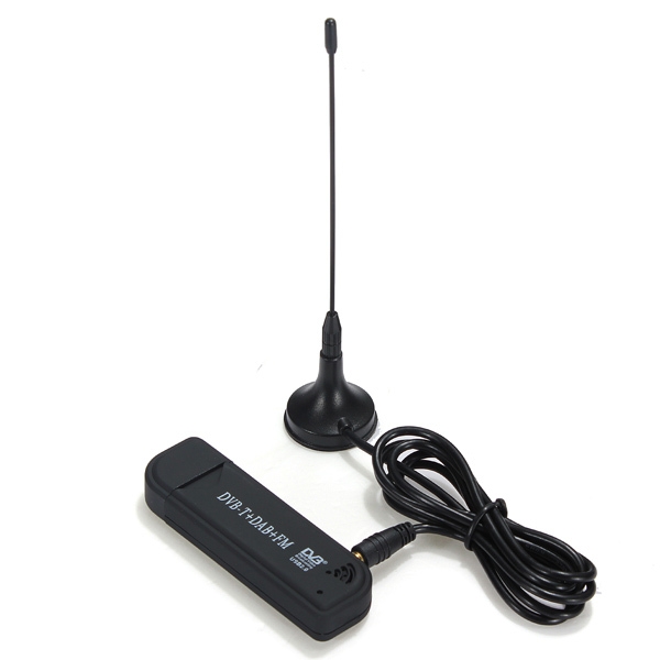 USB2.0 Digital DVB-T TV-Tuner-Recorder-Empfänger-Stick RTL-SDR + DAB + FM 