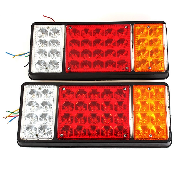 12V LKW Rückleuchten LED Elektronische Rücklicht Schienennetz Rücklicht