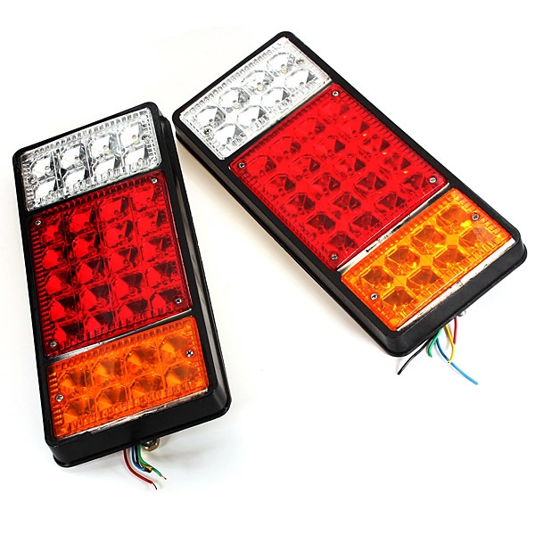 12V LKW Rückleuchten LED Elektronische Rücklicht Schienennetz Rücklicht