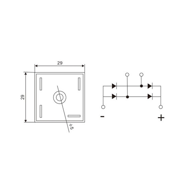 Kbpc5010 1000 Volt überbrücken Berichtigermetallfall 1000v Diodenbrücke