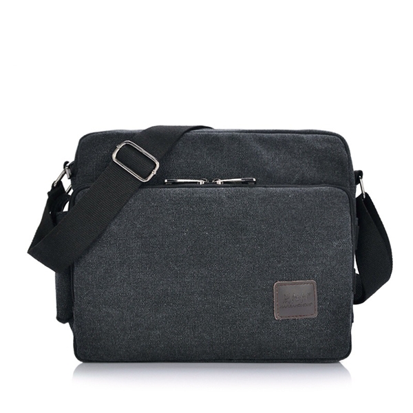 Herren Multifunktions-Leinwand Ein-Schulter Business Casual Bag