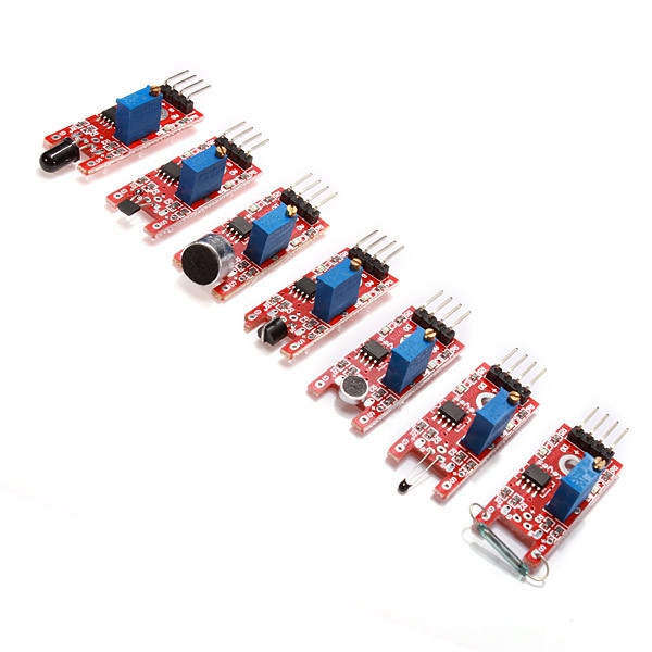 Geekcreit® 37 In 1 Sensor Module Board Set Kit For Arduino Carton Box Package