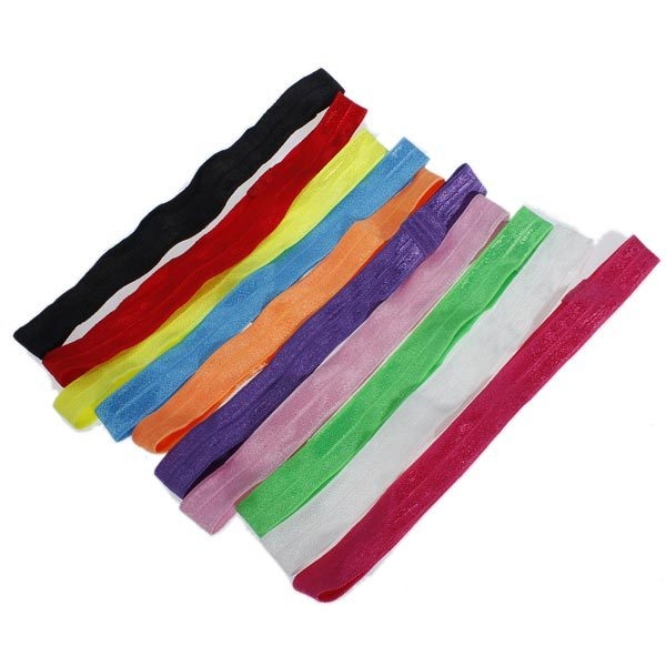 10pcs Bunte Baby Girl Headware Kinder elastisches Stirnband