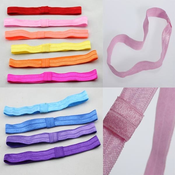 10pcs Bunte Baby Girl Headware Kinder elastisches Stirnband