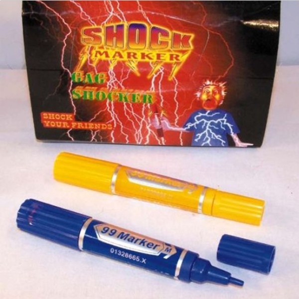 Elektroschock Trick Gag Marker Pen Spielzeug Witz lustiges Geschenk 