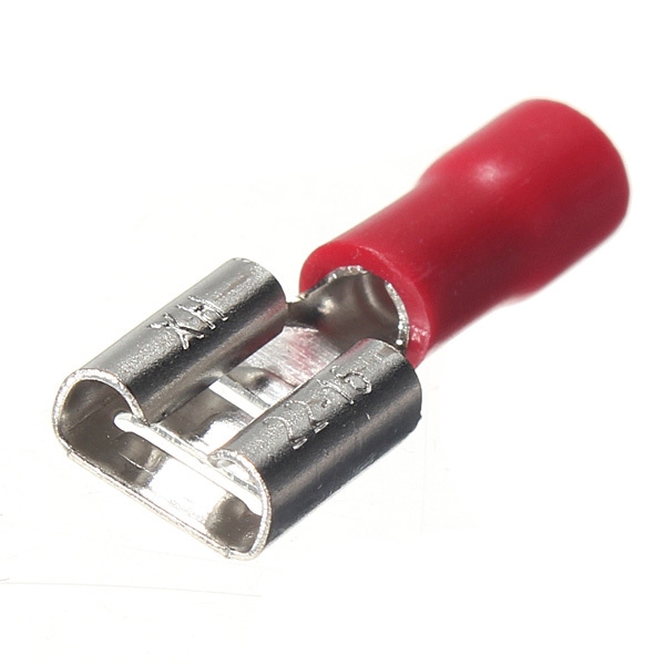 20pcs 0.5-1.5mm² Weiblich Isolierte Spade Terminal-Draht-Anschluss 