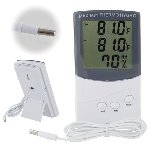 LCD Digital Thermometer Hygrometer Feuchtigkeits Messinstrument Indoor Outdoor