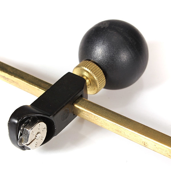 30cm 6 Wheels Compass Glas Kreisschneider mit Saugnapf
