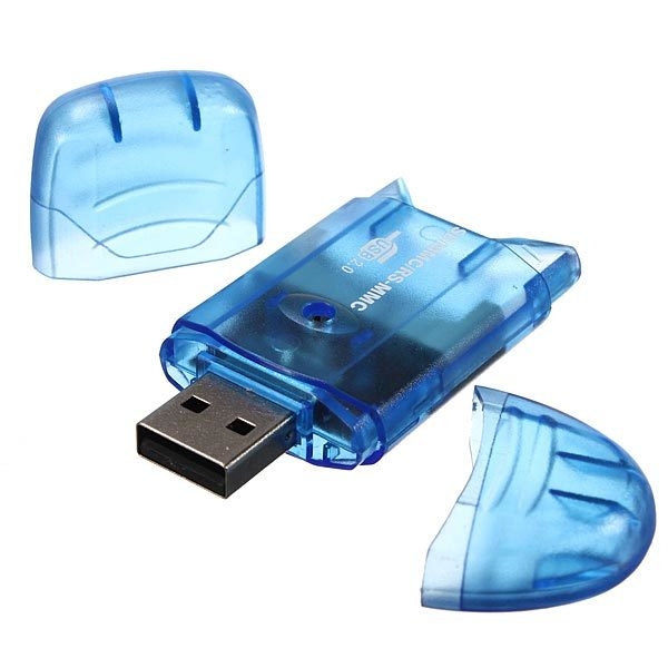 Mini USB 2.0 Speicher Multi-Kartenleser Geeignet für MMC SD SDHC TF