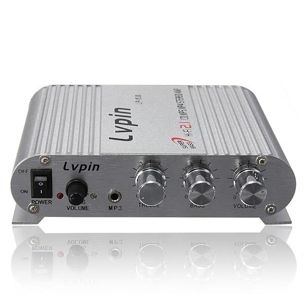 Lvpin LP-838 20W 12V Super Bass Mini HiFi Stereo Verstärker Booster Radio MP3