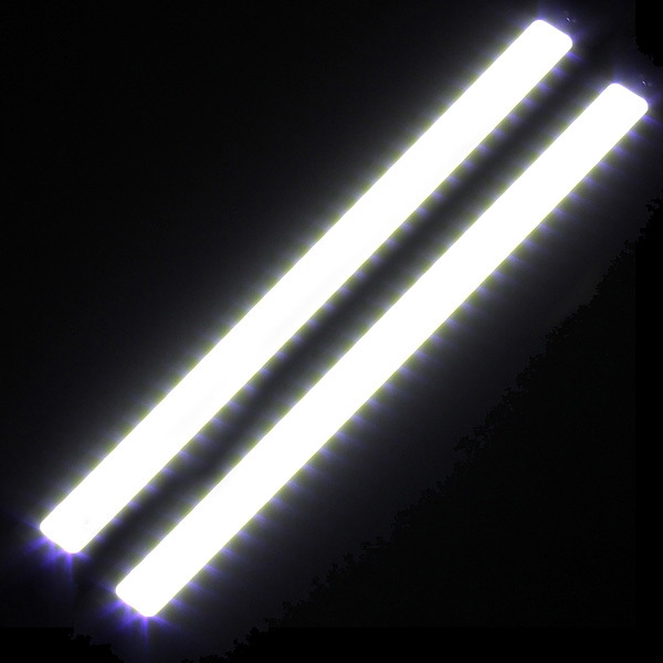 2x LED COB Auto DRL Licht weiße Glühlampe 12V 